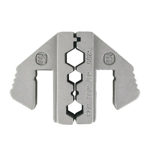 HT-2130-E1 Crimping Tool Die - E1 Die for RG Type Coaxial Cable Connector .255/.187/.068/.213"