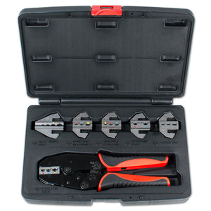 HS 8 Crimper Pliers 1.25 To 8mm² 17 To 8AWG Hand Swager Crimper
