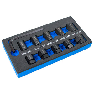10 PC Stud Remover and Installer Kit - Metric