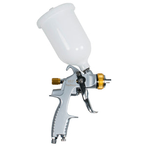 Gravity Feed HVLP Spray Gun - 1.5 mm Gold Tip